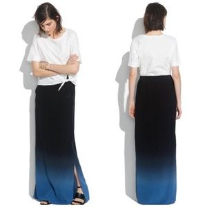 Madewell Ombré Maxi Skirt Sz 2